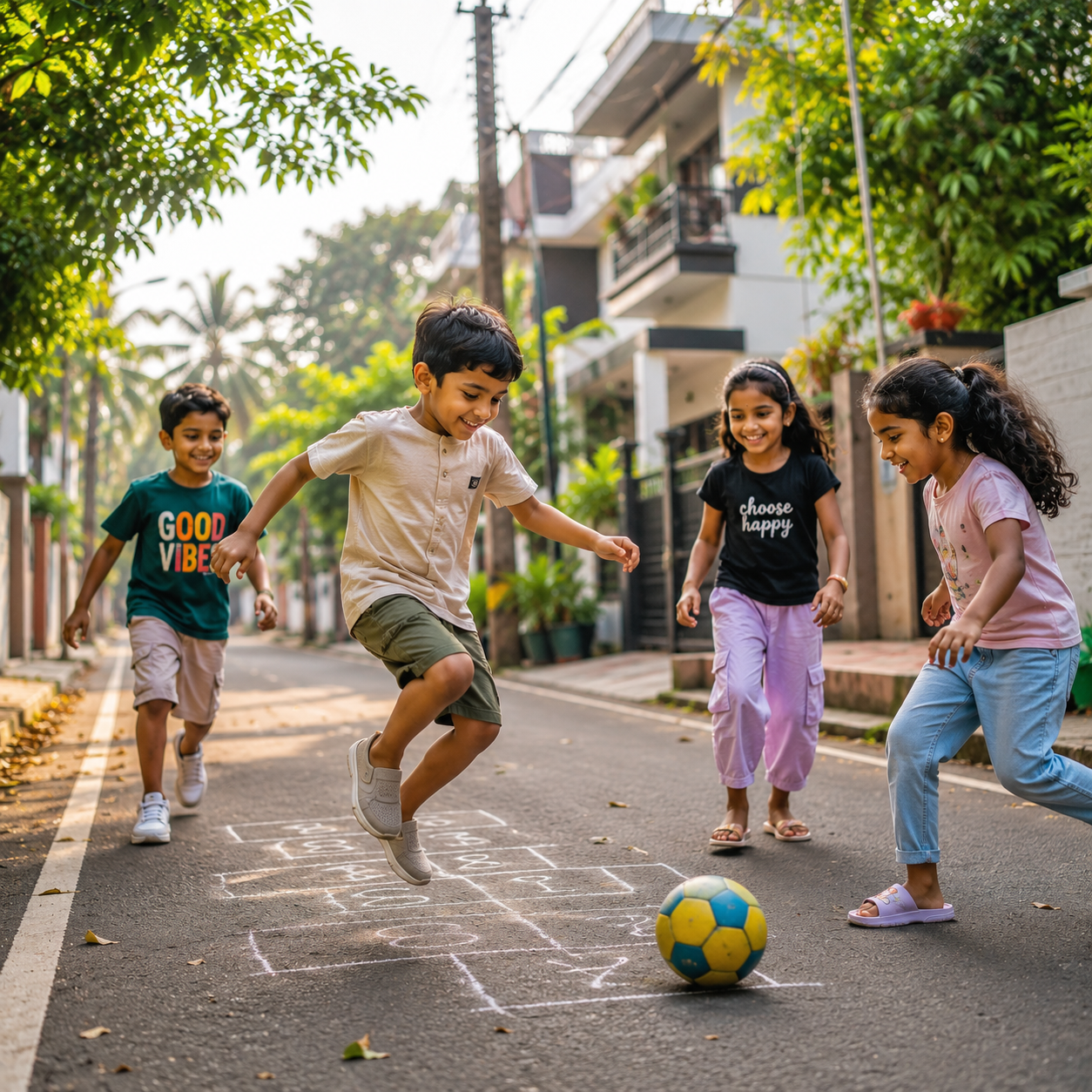 Behaviour Therapy A joyful child running and playing outdoors